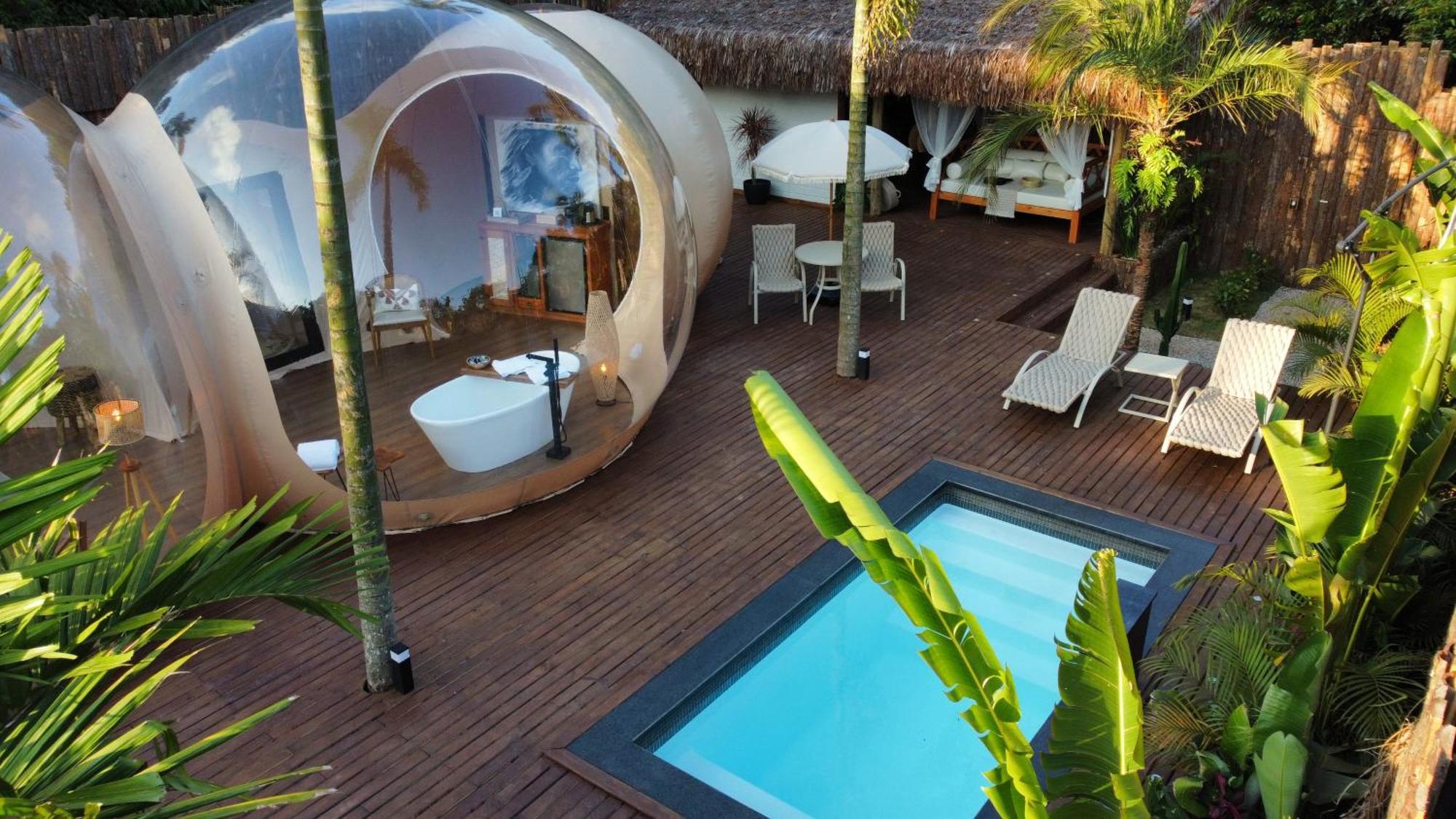 Zion Bubble Glamping Hotel Florianopolis Luaran gambar
