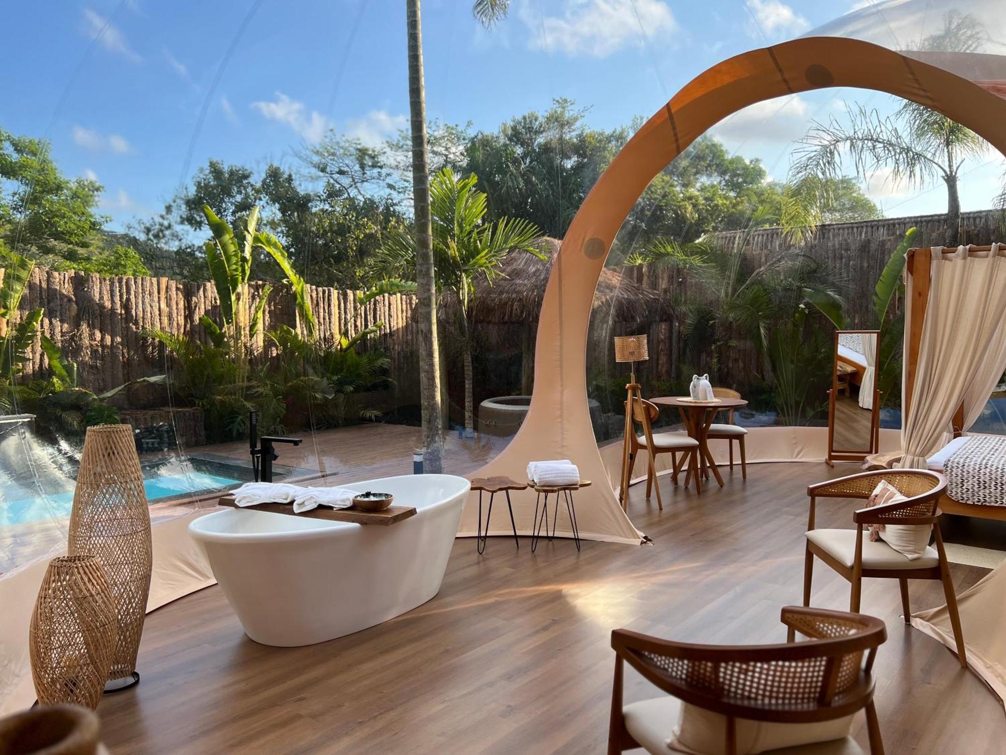 Zion Bubble Glamping Hotel Florianopolis Luaran gambar