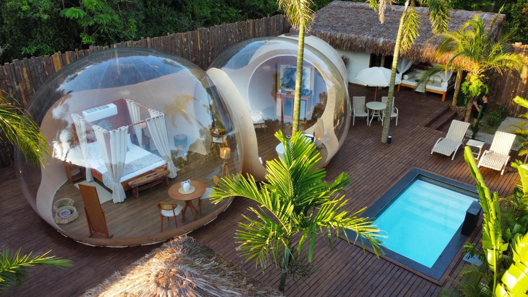 Zion Bubble Glamping Hotel Florianopolis Luaran gambar