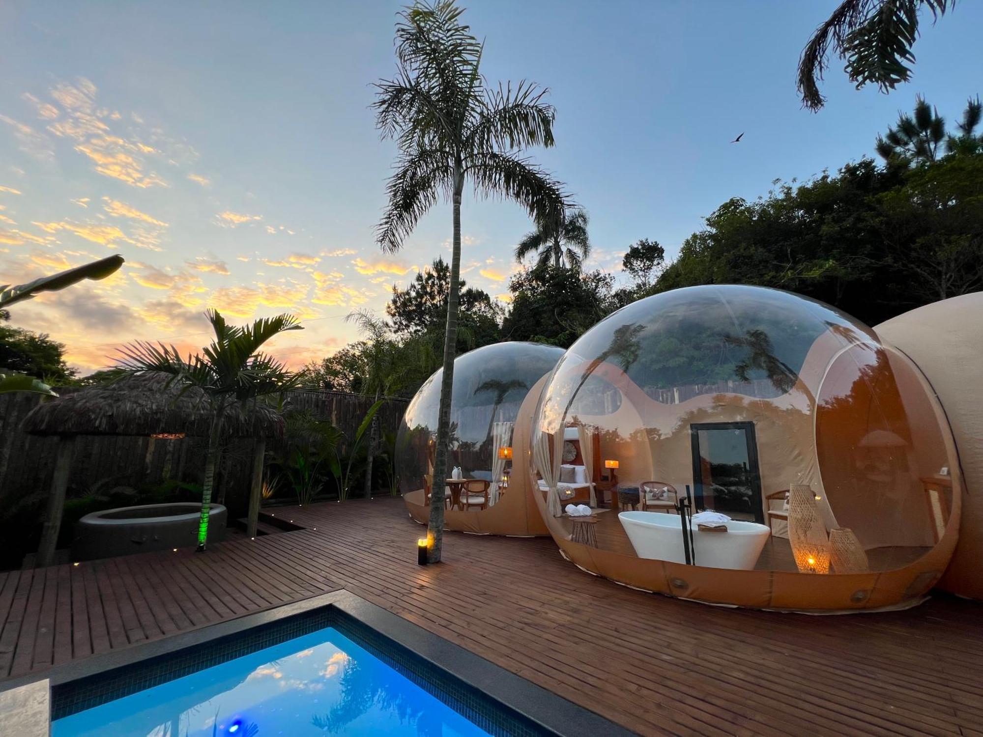 Zion Bubble Glamping Hotel Florianopolis Luaran gambar