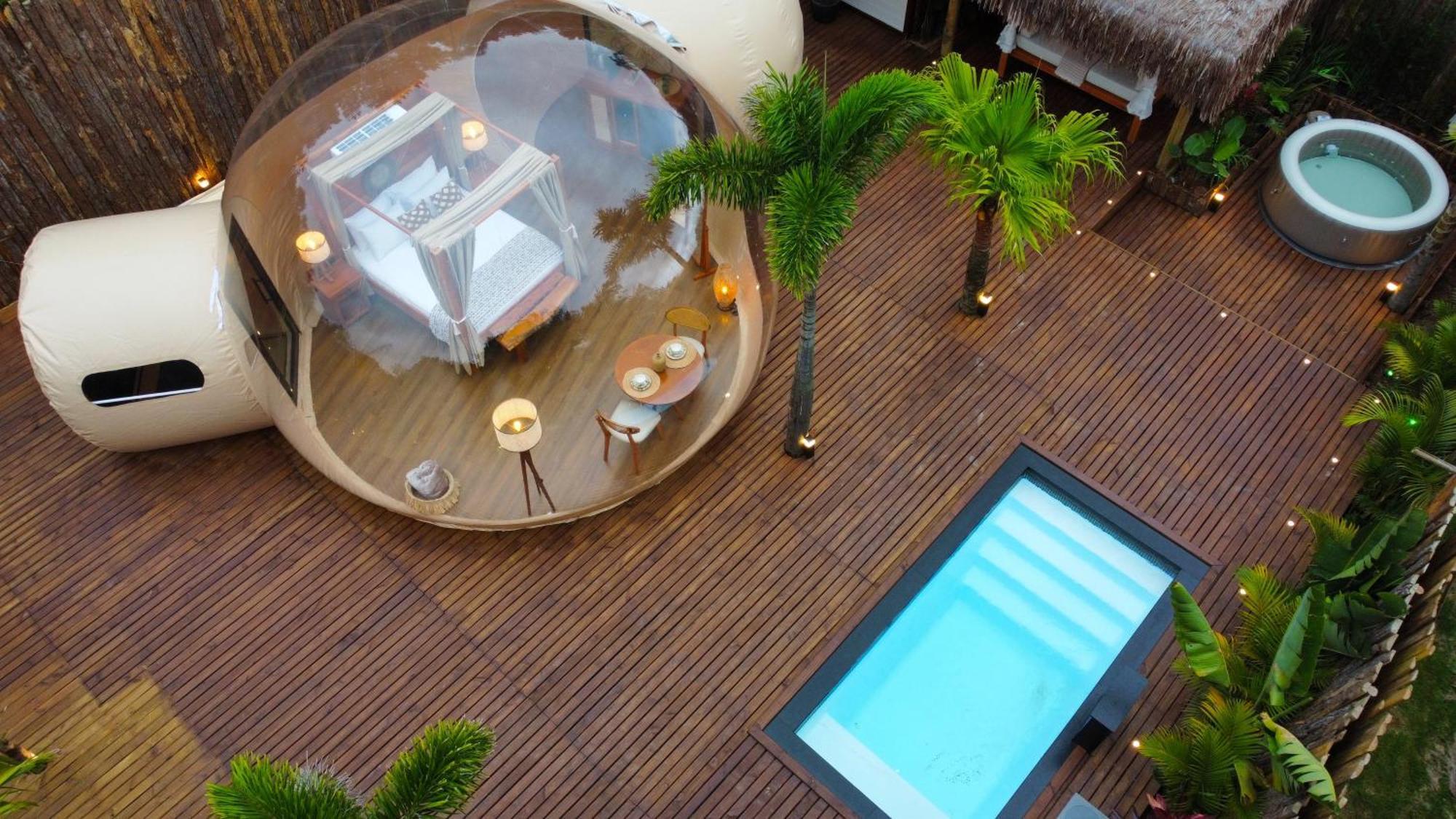 Zion Bubble Glamping Hotel Florianopolis Luaran gambar