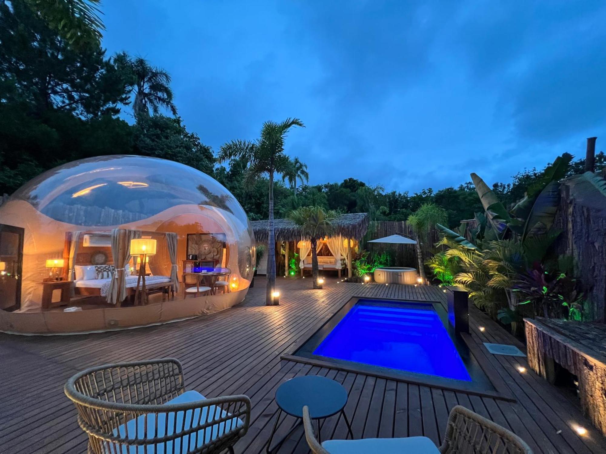 Zion Bubble Glamping Hotel Florianopolis Luaran gambar