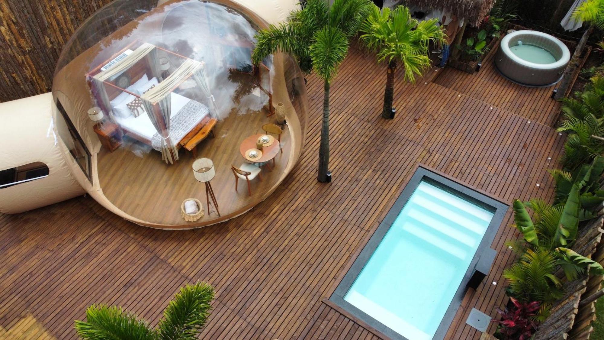 Zion Bubble Glamping Hotel Florianopolis Luaran gambar