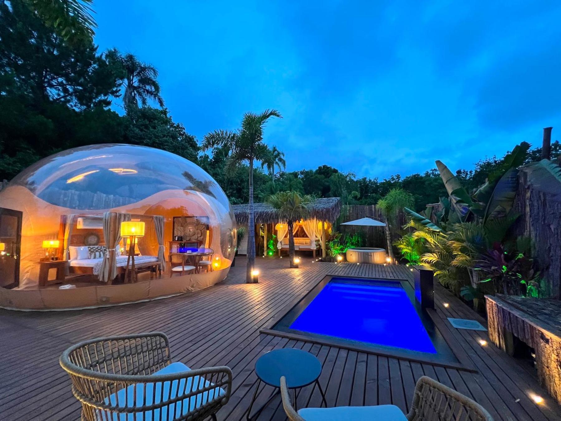 Zion Bubble Glamping Hotel Florianopolis Luaran gambar